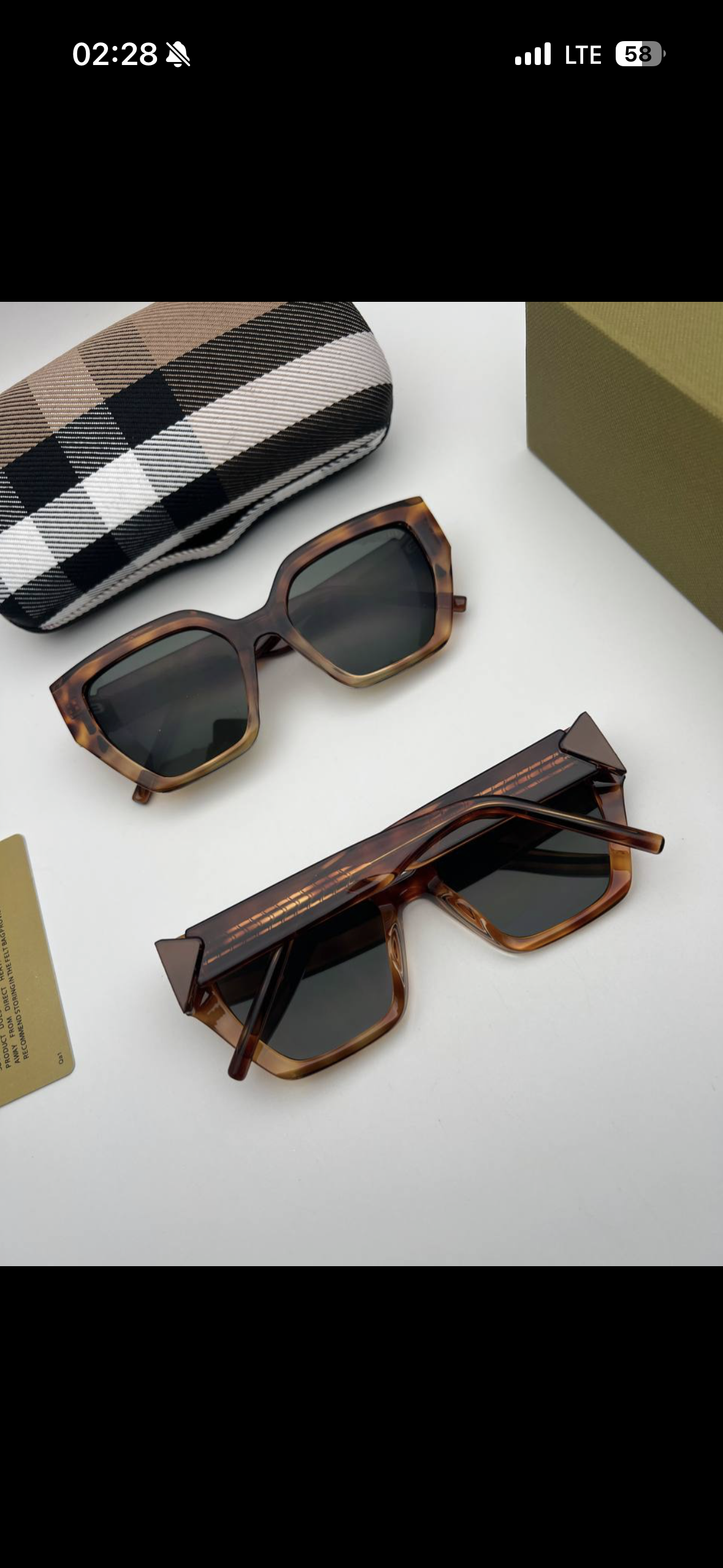 عینک افتابی زنانه(FENDI)